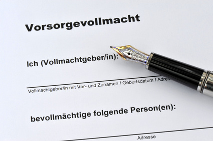 Vorsorgevollmacht